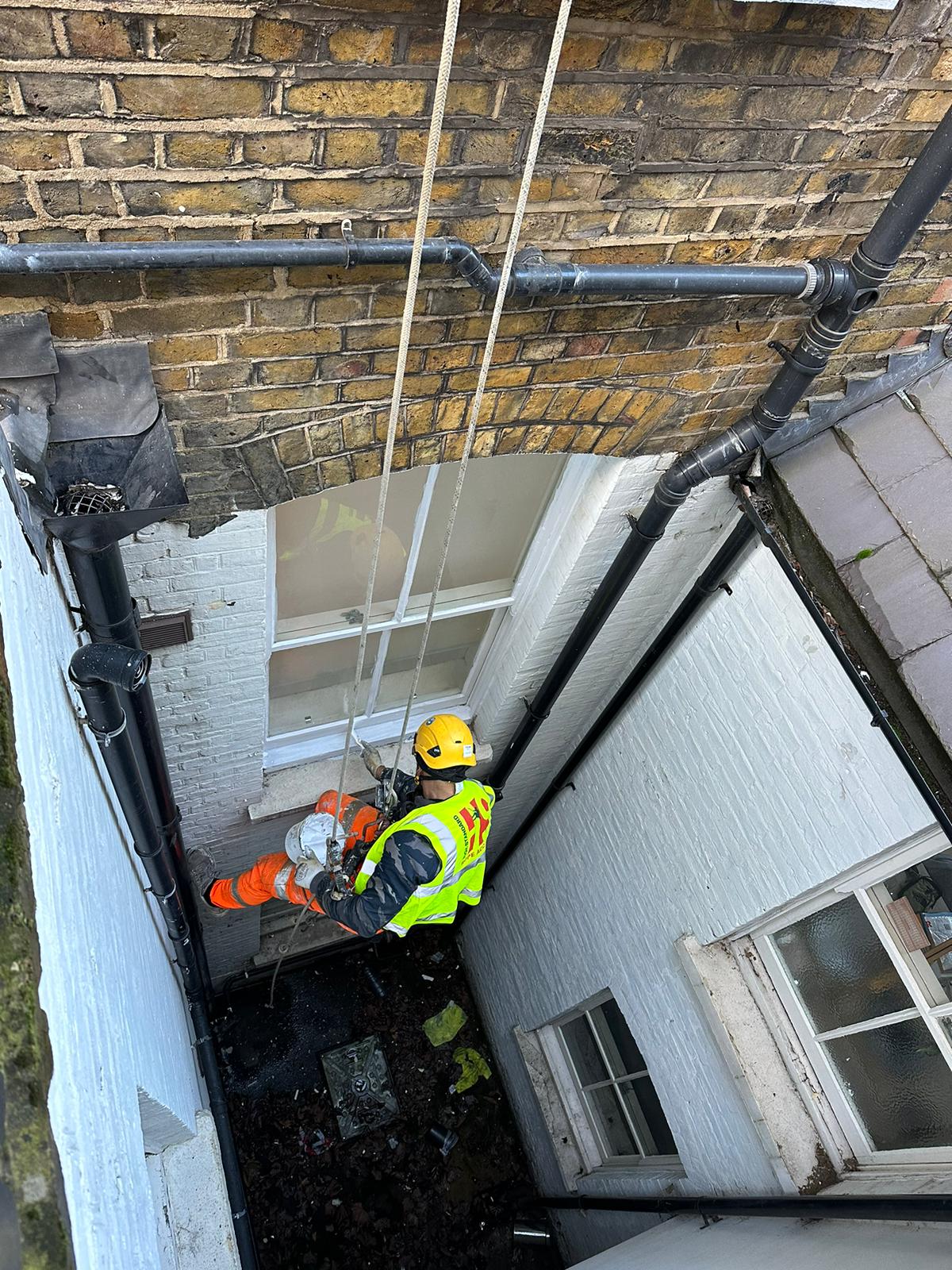 Windows refurbishment, New Cavendish St, London